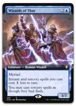 Wizards of Thay (Extended Art) #568 (NM) Baldur's Gate CLB Magic MTG - Image 1