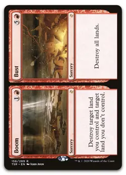 Boom // Bust #156 (NM) Time Spiral Remastered TSR Magic MTG - Image 1