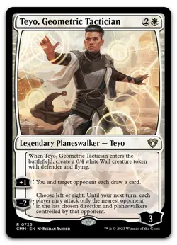 Teyo, Geometric Tactician #725 (LP) Commander Masters CMM Magic MTG - Image 1