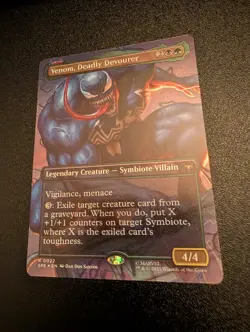 Venom, Deadly Devourer (Borderless) Marvel's Spider-Man: Eternal-Legal Foil - Image 1