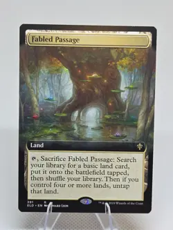 Fabled Passage (Extended Art) X1 ELD MTG Throne of Eldraine - Image 1