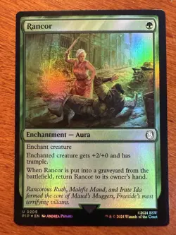 Rancor FOIL MTG Fallout NM-M 205 - Image 1