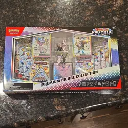 Pokemon Prismatic Evolutions Premium Figure Collection Box Espeon Umbreon - Image 1