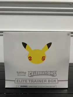 Pokemon TCG Elite Trainer Box 25th Anniversary Celebrations 2021 820650809439 - Image 1