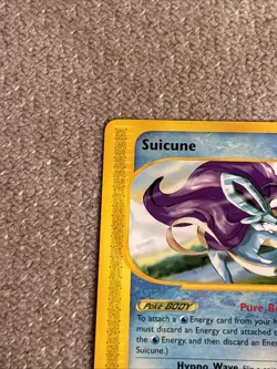 Suicune 53 Black Star Promo Pokemon WOTC Regular Card Pokemon 4Ever Stamp NM - Image 5