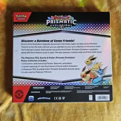 Pokemon TCG Prismatic Evolutions Poster Collection x3 FREE SHIPPING - Image 3