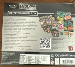 Pokemon TCG Evolving Skies Sword & Shield Elite Trainer Box ETB Sealed READ NOTE - Image 5