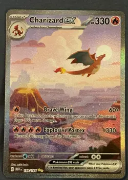 Pokemon 151 Charmander, Charmeleon, Charizard - Image 1