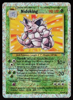 Nidoking 31/110 Rare Legendary Collection Reverse Holo Pokemon - Image 1