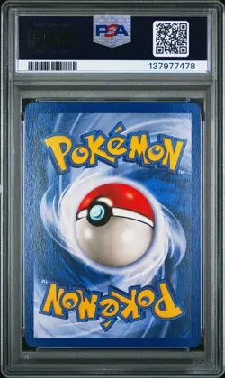1999 POKEMON FOSSIL #6 HAUNTER HOLO PSA 8 NM-MT - Image 2