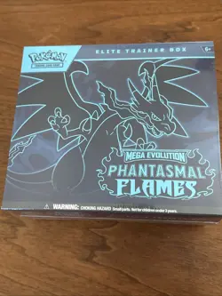 Pokemon TCG: Mega Evolution Phantasmal Flames Elite Trainer Box ETB - Set of 2 - Image 2