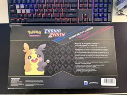 Pokemon TCG: Crown Zenith Morpeko V-Union Premium Playmat Collection NEW - Image 2