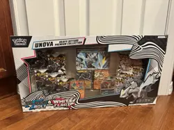 Pokemon Unova Heavy Hitters Premium Collection Costco Black Bolt White Flare - Image 1