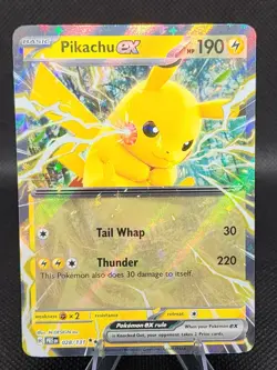 Pokemon TCG - Pikachu ex 28/131 - Prismatic Evolutions - Ultra Rare - Image 1