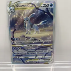 Pokemon TCG Glaceon VSTAR GG40/GG70 Crown Zenith: Galarian Gallery Holo NM - Image 1