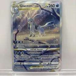 Pokemon TCG Glaceon VSTAR GG40/GG70 Crown Zenith: Galarian Gallery Holo NM - Image 2