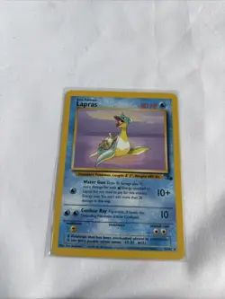 1999 1st Edition Lapras NM Non-Holo Rare Fossil 25/62 Vintage Pokemon TCG WOTC - Image 1
