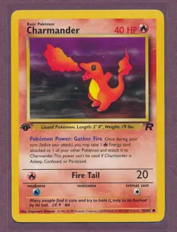 1999 Pokemon First Edition Charmander 50/82!!! - Image 1