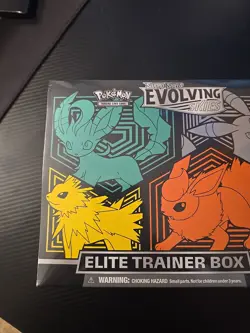 Pokemon TCG: Sword & Shield-Evolving Skies Elite Trainer Box Factory Sealed 820650808944 - Image 1