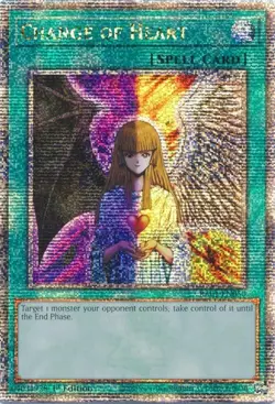 Change of Heart - RA01-EN050 - Quarter Century Secret Rare - Yugioh - Image 1