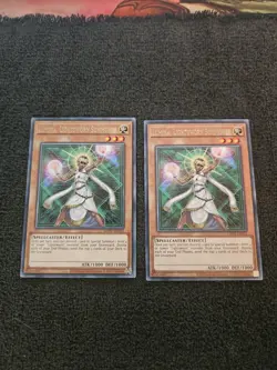 X2 Yugioh Lumina, Lightsworn Summoner LODT-EN021 Unlimited Edition NM Condition - Image 1
