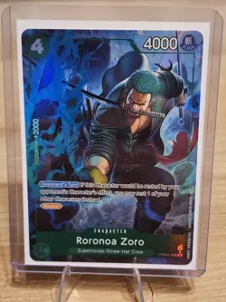 One Piece TCG Roronoa Zoro PRB02-006 Alt Art. X2 - Image 1
