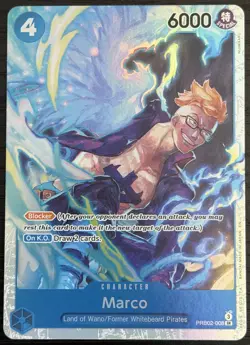 One Piece TCG PRB02-008 Marco PRB02 SR One Piece the Best Vol. 2 English - Image 1