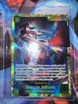 Dracule Mihawk | OP14-119 | One Piece | The Azure Sea’s Seven | Foil | SEC NM - Image 1