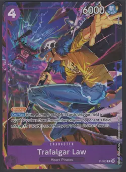 One Piece Illustration Box Vol. 6 Promo Trafalgar Law P-093 English - Image 1