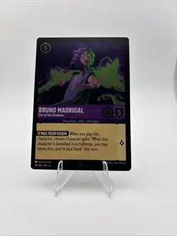 🔥Disney Lorcana TCG Bruno Madrigal 38/204 Rare Cold Foil Ursula's Return - Image 1