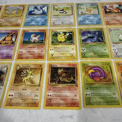 Pokemon Vintage Lot Of 37 Cards - Image 5