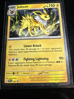 Jolteon - 169 (Cosmos Holo) 169 Sv: Scarlet & Violet Promo Cards Holo - Image 1