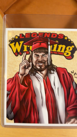 2025 The Genius Lanny Poffo SE Filsinger Games Legends of Wrestling Game Card - Image 2