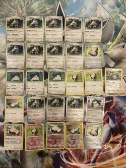 26x Snorlax Card Bundle Lot Pokemon TCG - Reverse Holos Holo - All Snorlax! - Image 1