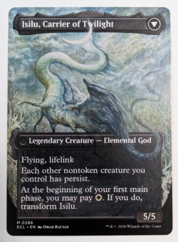 Eirdu, Carrier of Dawn | Isilu (286) Borderless, Lorwyn Eclipsed ECL, Magic MtG! - Image 2