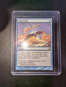 Magic The Gathering MTG SWAN SONG Theros NM Near Mint - Image 1