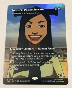 Joo Dee, Public Servant 0018 Mythic FOIL MTG AVATAR - Image 1