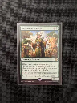 Formidable Speaker - Lorwyn Eclipsed (ECL) #176 Regular MTG - Image 1