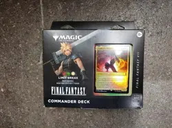 Magic Gathering Final Fantasy VII Commander Deck Limit Break NEW/SEALED - Image 1