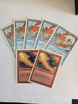 5x Blue Elemental Blast 2x Red Elemental Blast MTG NM/LP FREE SHIPPING 🔥 - Image 1