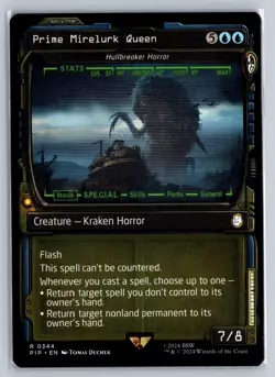 MTG Fallout Showcase #872 Prime Mirelurk Queen Rare Creature - Image 1