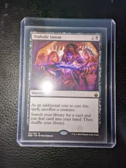 Diabolic Intent - Battlebond - MTG Magic the Gathering - NM - Image 1