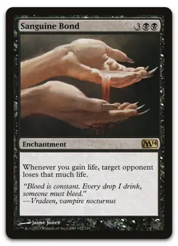 Sanguine Bond #112 (NM) Magic 2014 M14 Magic MTG - Image 1