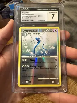 Pokemon Legends Awakened Dragonair (U) #52 (Reverse Holo) CGC 7 - Image 1
