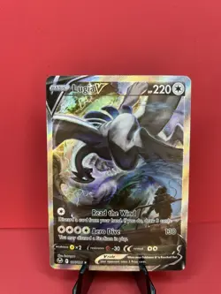 Pokemon 2022 - Lugia V 186/195 Ultra Rare - Silver Tempest - Near Mint - Image 1