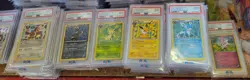 2013 POKEMON BLACK STAR PROMO SYLVEON COLLECTION SET OF PSA 8 EEVEELUTIONS - Image 2