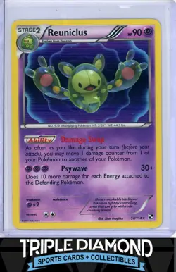 2011 Pokemon Black & White #57/114 Reuniclus Holo F709 - Image 1