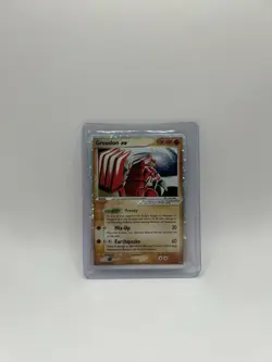 Pokemon 2006 Black Star Promos #038 Groudon EX-Holo - Image 1