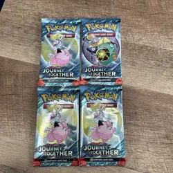 Pokemon TCG Surging Sparks Booster Pack 10x. Journey Together Booster Pack 4x - Image 4