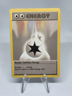 Pokemon TCG Double Colorless Energy - 96/102 Base Set 1999 Vintage WOTC Uncommon - Image 1